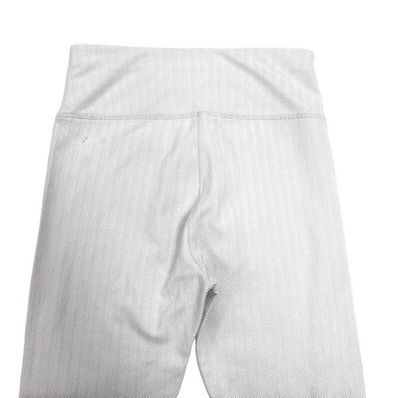 KORAL Seamless Herringbone Jacquard Winter Warm Leggings in Light Gray Size M - Picture 5 of 13